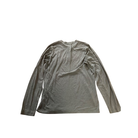 Columbia Sportswear Mens Long Sleeve Henley Shirt Size S P Gray Cotton Blend - Picture 2 of 5